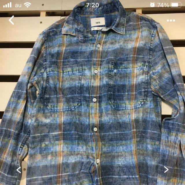 ZARA - ZARAメンズダメージ加工シャツの通販 by msr's shop ZARA - ZARAメンズダメージ加工シャツの通販 by msr's shop