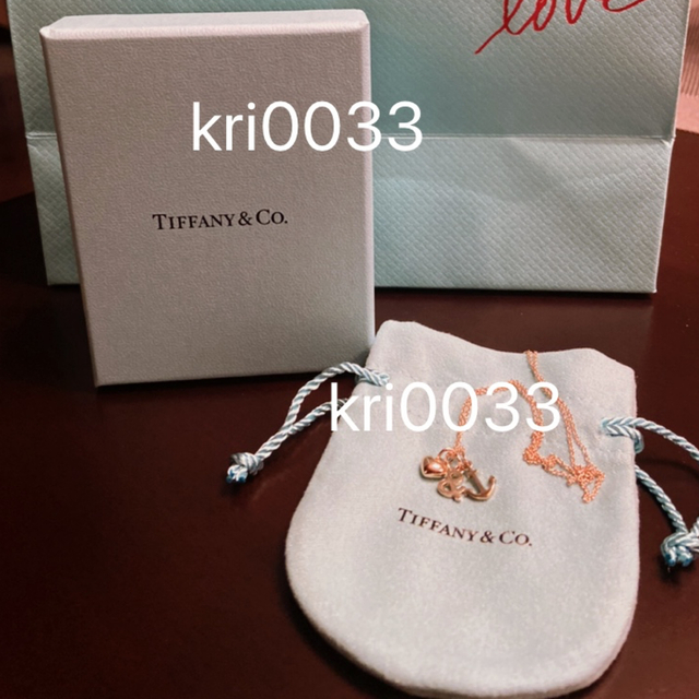 Tiffany & Co.(ティファニー)のTiffany&Co. ホープ＆ラブ ペンダント 18K ゴールド レディースのアクセサリー(ネックレス)の商品写真