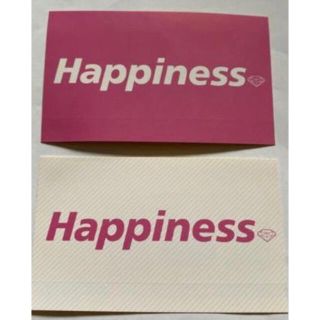 ハピネス(Happiness)のHappiness☆リリースイベント限定ステッカー２枚セット☆(ミュージシャン)