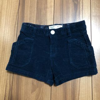 ザラキッズ(ZARA KIDS)の110cm ショートパンツ　コーデュロイ　パンツ　ZARA ザラキッズ　女の子(パンツ/スパッツ)