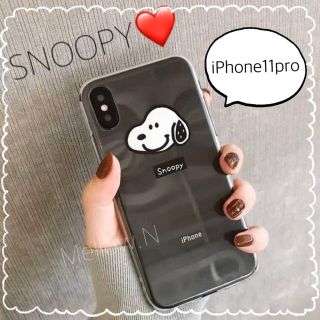 【売り切り価格★】 iPhone スヌーピー クリア 透明 シリコン TPU(iPhoneケース)