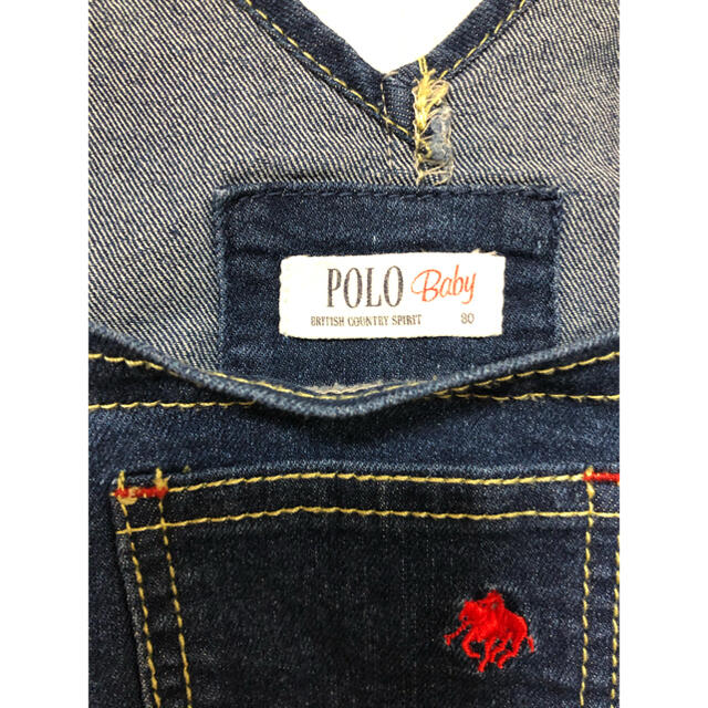 Ralph Lauren(ラルフローレン)のラルフローレン　サロペット オーバーオール 80 キッズ/ベビー/マタニティのベビー服(~85cm)(パンツ)の商品写真