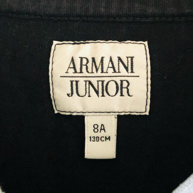 ARMANI JUNIOR(アルマーニ ジュニア)の☆ARMANI JUNIOR☆長袖シャツ（8A 130㎝） キッズ/ベビー/マタニティのキッズ服男の子用(90cm~)(Tシャツ/カットソー)の商品写真