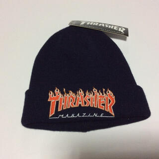 スラッシャー(THRASHER)のThrasher  ニット帽 新品 スラッシャー(ニット帽/ビーニー)