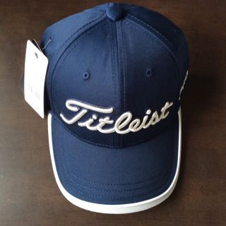 タイトリスト(Titleist)の新品 未使用 タイトリスト キャップ 紺(ウエア)