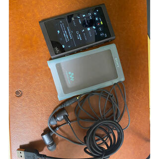 ソニー(SONY)のウォークマン　A55 16GB ブラック(ポータブルプレーヤー)