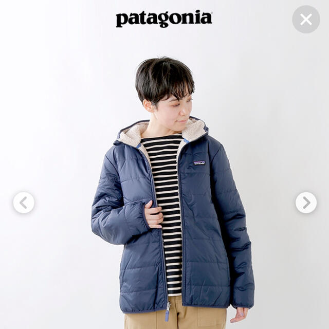 patagonia　パタゴニア　ボーイズ リバーシブル　フーディ ジャケット