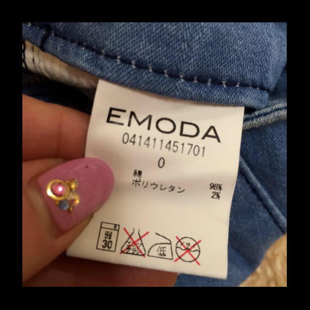 EMODA(エモダ)のEMODAハイウエストデニム レディースのパンツ(デニム/ジーンズ)の商品写真