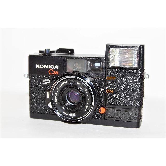 【動作良好】KONICA C35 EF HEXANON 38mm F2.8