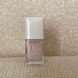 ディオール(Dior)の美品　ディオール　ネイル　アブリコ800(ネイルトップコート/ベースコート)