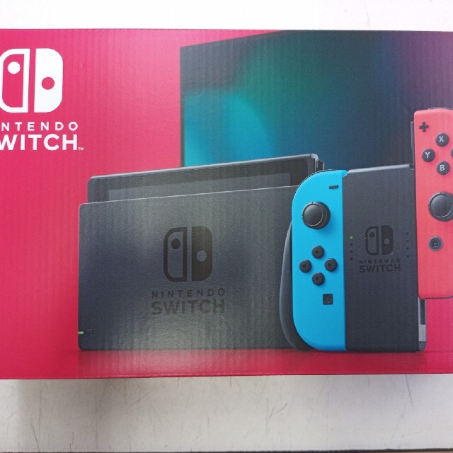 新品未開封　Nintendo Switch スイッチ　ネオンブルー、ネオンレッド