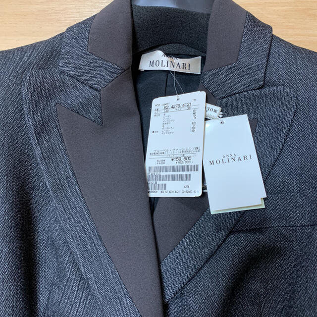 ANNA MOLINARI】38サイズ/新品/未使用 ジャケット 定番 46540円 tienda