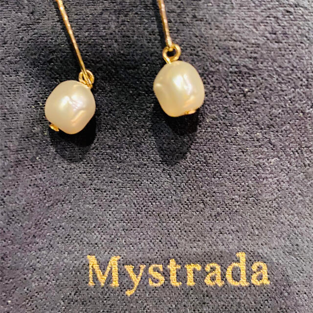 Mystrada(マイストラーダ)のMystrada♡新品♡パールピアス&パールネックレス♡2点セット レディースのアクセサリー(ピアス)の商品写真