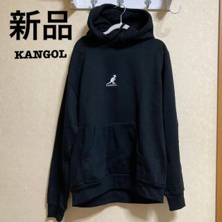 カンゴール(KANGOL)の新品KANGOLパーカー黒L  カンゴール(パーカー)