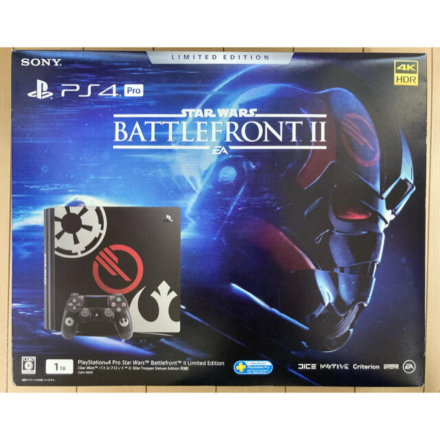 【値下げ】PS4 Pro スター・ウォーズ バトルフロント II リミテッド