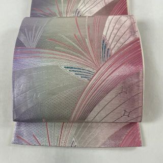 袋帯 美品 優品 六通 正絹 【中古】(帯)