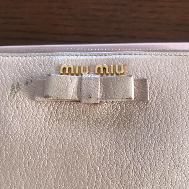 miumiu(ミュウミュウ)のmiumiu 長財布　箱・袋あり メンズのファッション小物(長財布)の商品写真