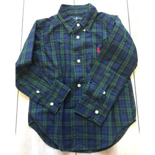 ラルフローレン(Ralph Lauren)のRalph Lauren ラルフローレン 2T 90 チェックシャツ　キッズ(ブラウス)