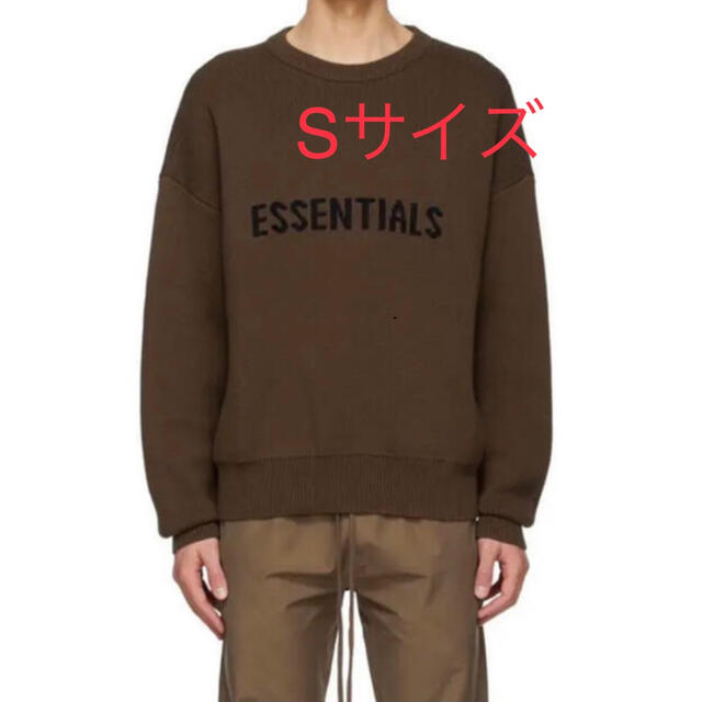 トップスFear Of God Essentials Knit Logo Sweter