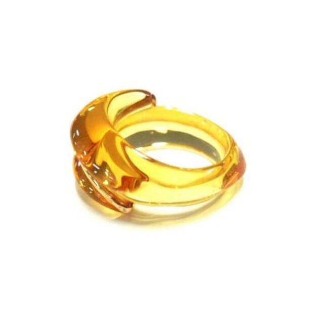 Baccarat(バカラ)のバカラ リング美品  - イエロー×ゴールド レディースのアクセサリー(リング(指輪))の商品写真