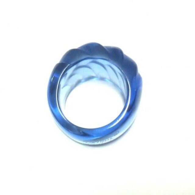 ラリック リング美品  - ガラス ブルー
