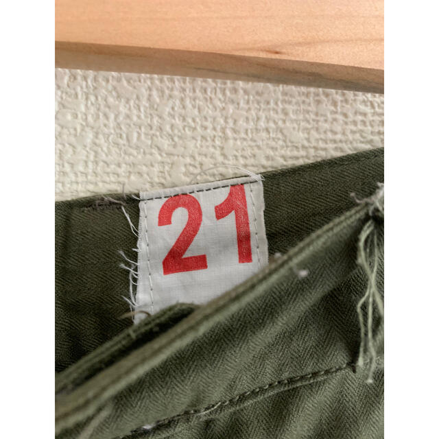 Maison Martin Margiela(マルタンマルジェラ)の【デッドストック】フランス軍 M47 21 後期 メンズのパンツ(ワークパンツ/カーゴパンツ)の商品写真