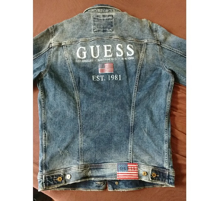 GUESS(ゲス)のSafari掲載「GUESS」  Gジャン メンズのジャケット/アウター(Gジャン/デニムジャケット)の商品写真