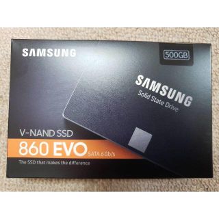 サムスン(SAMSUNG)の【新品】MZ-76E500B/IT サムスン SSD 860 EVO 500G(PC周辺機器)