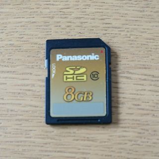 パナソニック(Panasonic)のPanasonic SDHC 8GB(PC周辺機器)