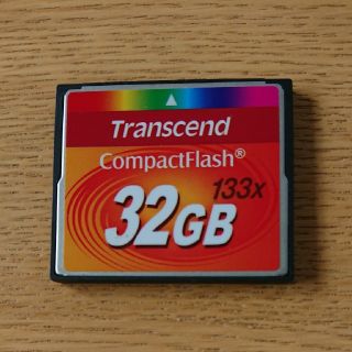 トランセンド(Transcend)のTranscend コンパクトフラッシュ32GB(PC周辺機器)