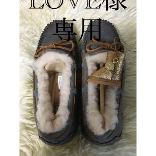 アグ(UGG)のUGG モカシン グレー(スリッポン/モカシン)