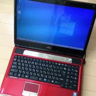 フジツウ(富士通)の富士通FM-V BIBLO NF G50W ノートパソコン【美品】(ノートPC)