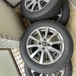 グッドイヤー(Goodyear)のスタッドレスタイヤ　GOOD YEAR　ice navi6 175/65R　15(タイヤ・ホイールセット)