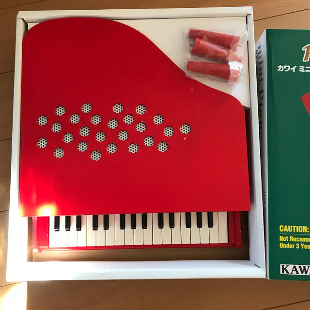 ヤマハ(ヤマハ)のカワイ　木製　ミニピアノ キッズ/ベビー/マタニティのおもちゃ(楽器のおもちゃ)の商品写真