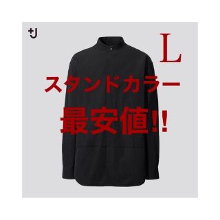 ユニクロ(UNIQLO)の+J ユニクロ　スーピマコットン　オーバーサイズシャツ　ジルサンダー×ユニクロ(シャツ)