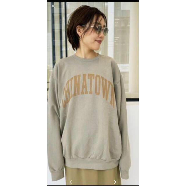 タグ付き新品　CHINATOWN MARKET C/N SWEAT アパルトモン