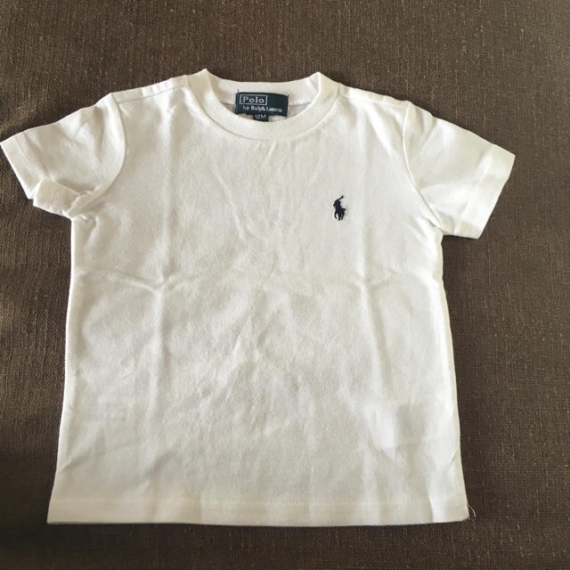 POLO RALPH LAUREN(ポロラルフローレン)のラルフローレン ベビー白Tシャツ キッズ/ベビー/マタニティのベビー服(~85cm)(Ｔシャツ)の商品写真