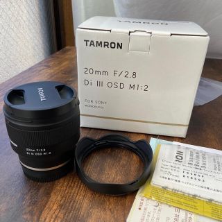 タムロン(TAMRON)のTamron 20mm F/2.8 Di III OSD M1：2  Eマウント(レンズ(単焦点))