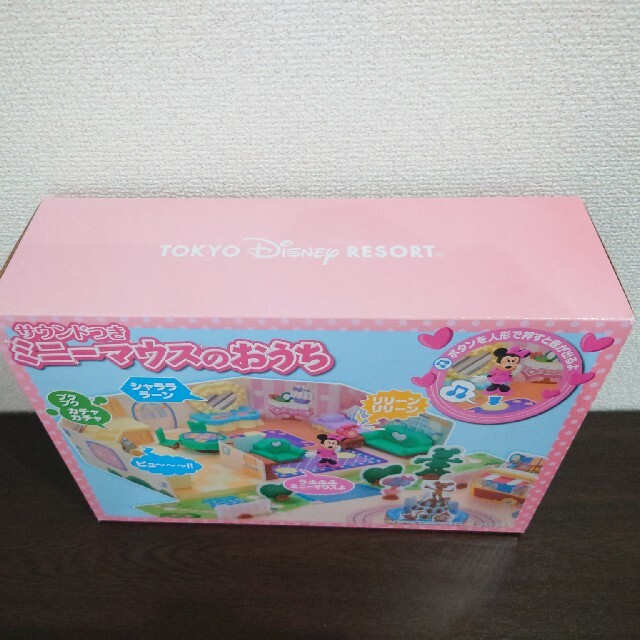 Disney(ディズニー)のサウンドつきミニーマウスのおうち エンタメ/ホビーのおもちゃ/ぬいぐるみ(キャラクターグッズ)の商品写真