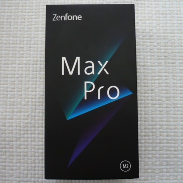 スマホ/家電/カメラ送料無料★新品ZenFone Max Pro M2メーカー保証付 SIMフリー