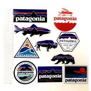 パタゴニア(patagonia)のパタゴニア　アウトドアステッカー　10枚セット(その他)