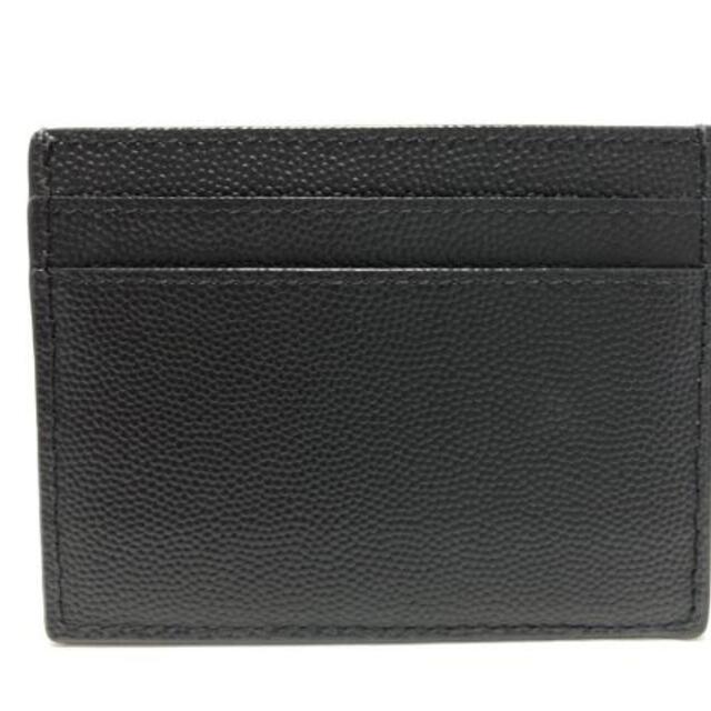 Saint Laurent(サンローラン)のサンローランパリ カードケース美品  黒 レディースのファッション小物(名刺入れ/定期入れ)の商品写真