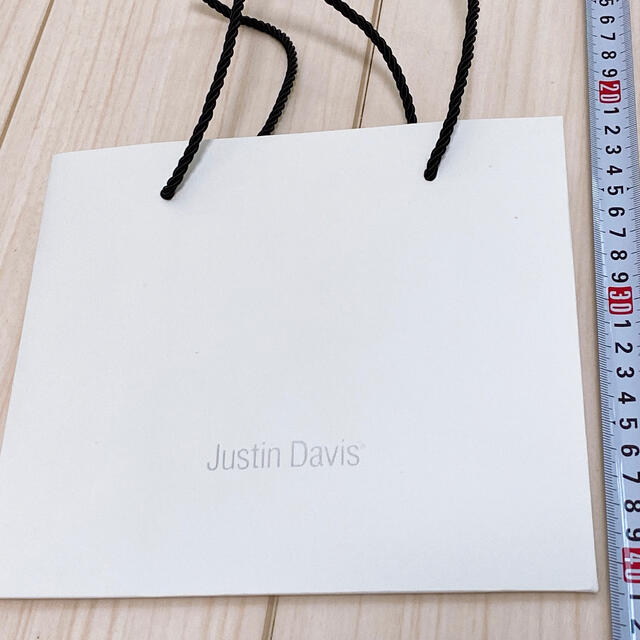 Justin Davis(ジャスティンデイビス)のジャスティンデイビス　ショップ袋 レディースのバッグ(ショップ袋)の商品写真