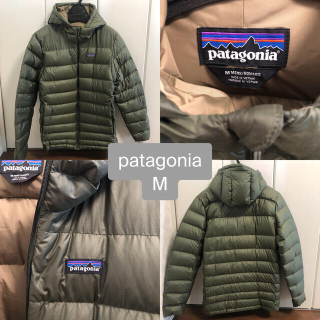 patagonia(パタゴニア)のパタゴニア★メンズMサイズ　ハイロフトダウンフーディー メンズのジャケット/アウター(ダウンジャケット)の商品写真