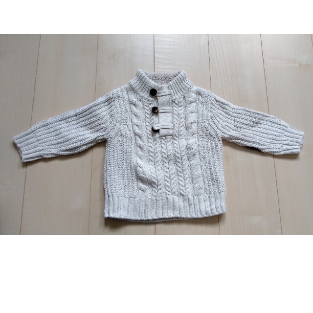 babyGAP(ベビーギャップ)の子供服　80 ベスト・セーター キッズ/ベビー/マタニティのベビー服(~85cm)(ニット/セーター)の商品写真