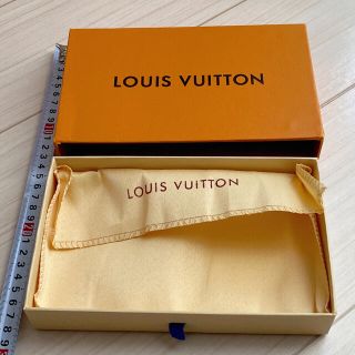 ルイヴィトン(LOUIS VUITTON)のルイヴィトン　お財布　箱　保存用袋(ラッピング/包装)