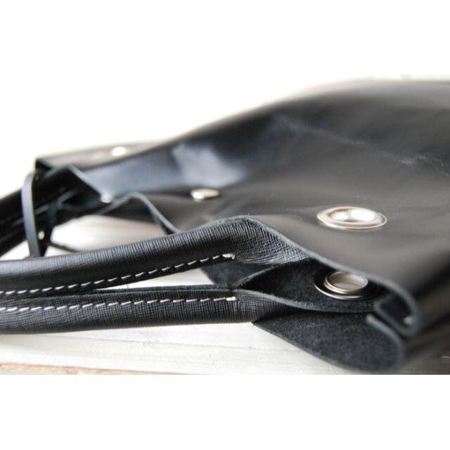 256-1 軽量 シンプル ハンドメイド オールレザー 革 メンズのバッグ(トートバッグ)の商品写真