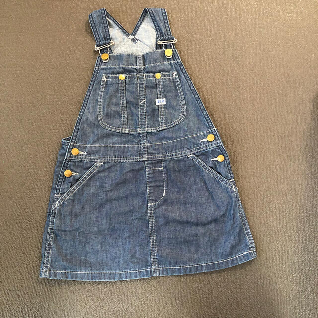 Lee(リー)のLEE ジャンパースカート　120 キッズ/ベビー/マタニティのキッズ服女の子用(90cm~)(スカート)の商品写真