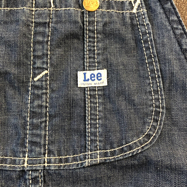 Lee(リー)のLEE ジャンパースカート　120 キッズ/ベビー/マタニティのキッズ服女の子用(90cm~)(スカート)の商品写真