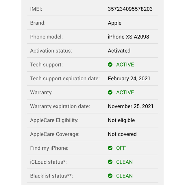 (新品未使用) iPhone Xs 64GB SIMフリー
